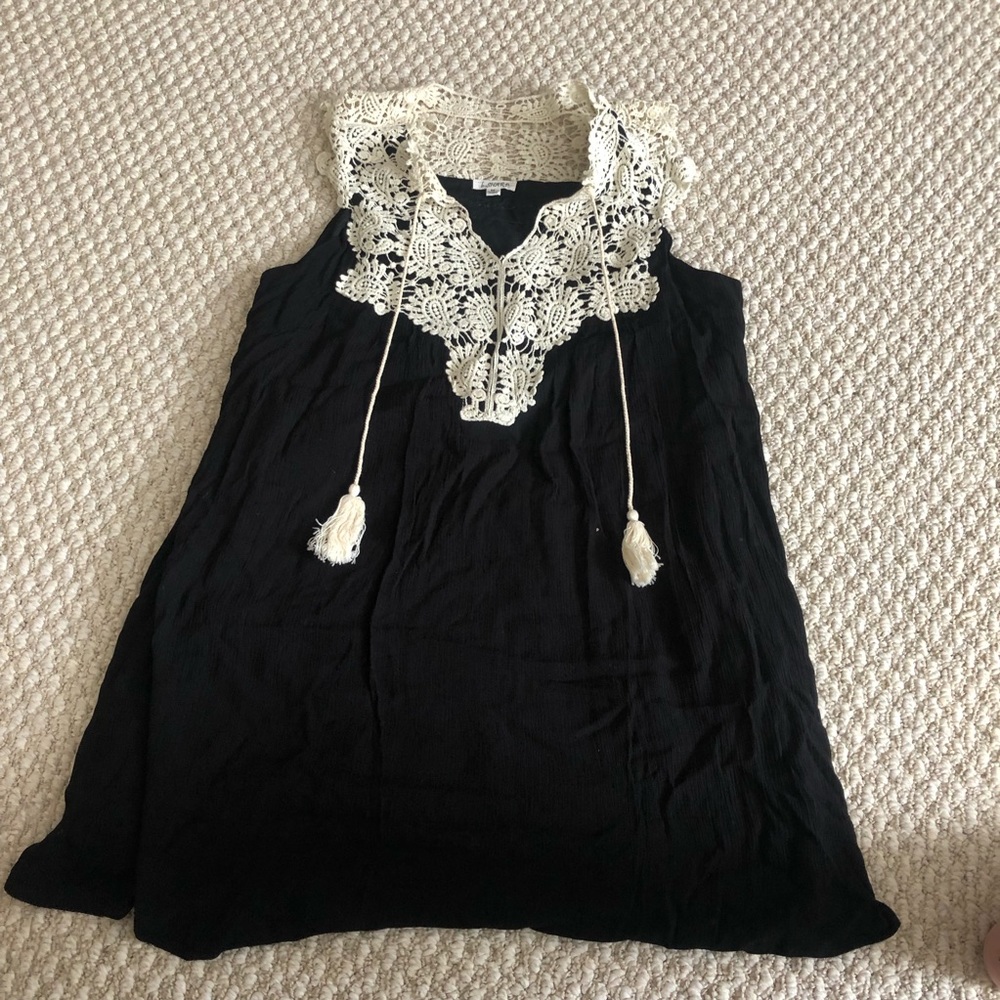 B sharp black tunic/dress